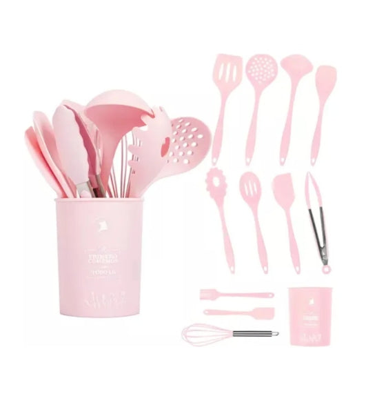 Set 12pcs Utensilios De Cocina Antiadherentes 800g