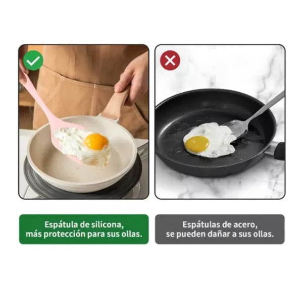 Set 12pcs Utensilios De Cocina Antiadherentes 800g
