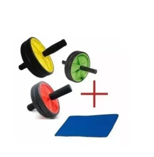 Rueda Para Exercícios Abdominais Desmontável Academia