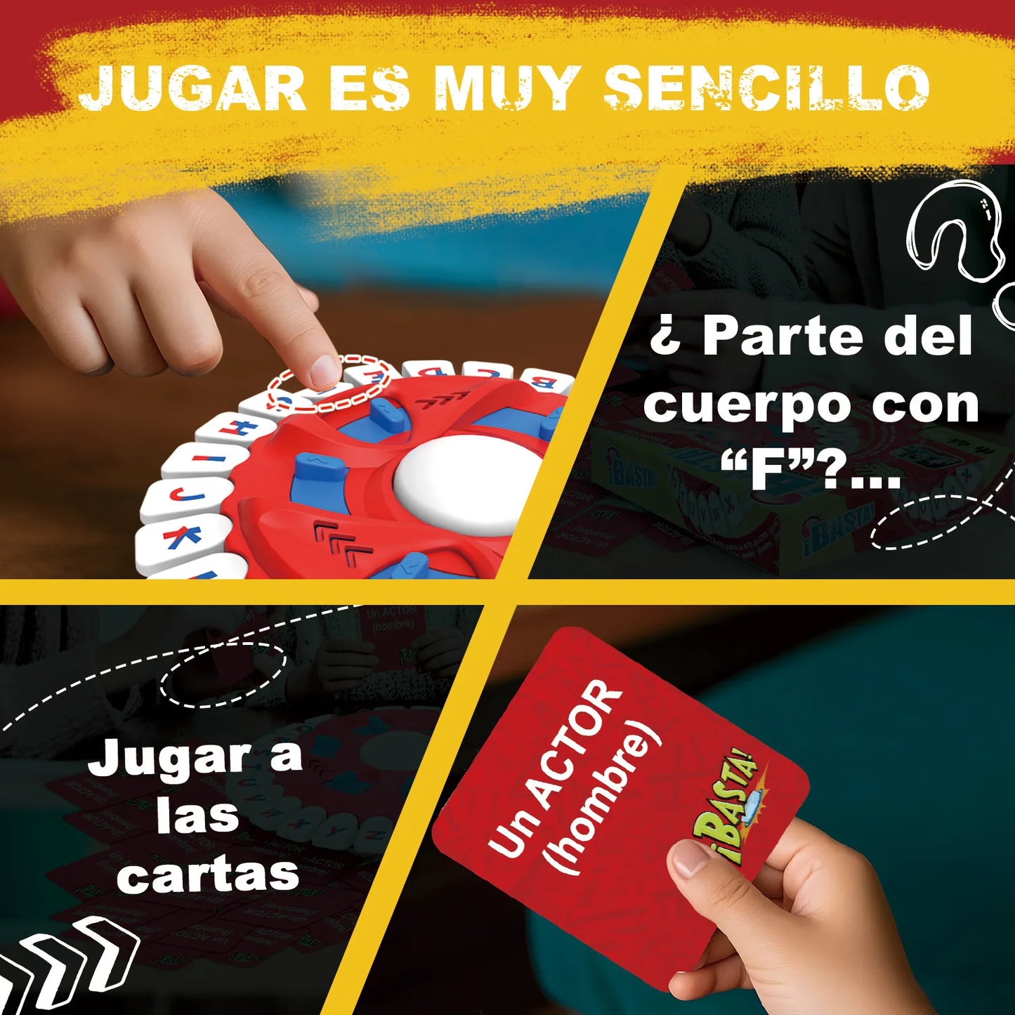 ¡BASTA! Piensa Rápido o Pierde