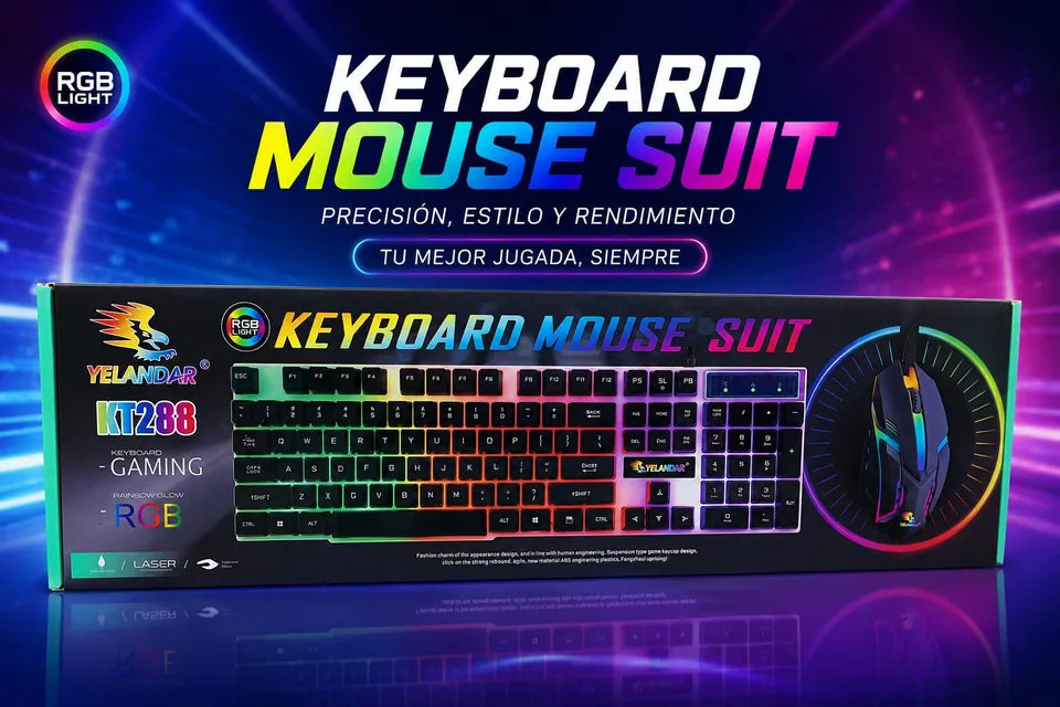 COMBO TECLADO + MOUSE GAMER KT288