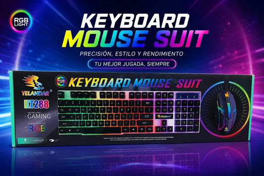 COMBO TECLADO + MOUSE GAMER KT288