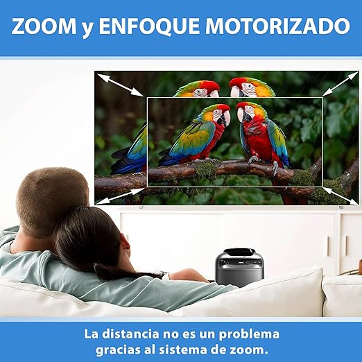 Proyector con tripode