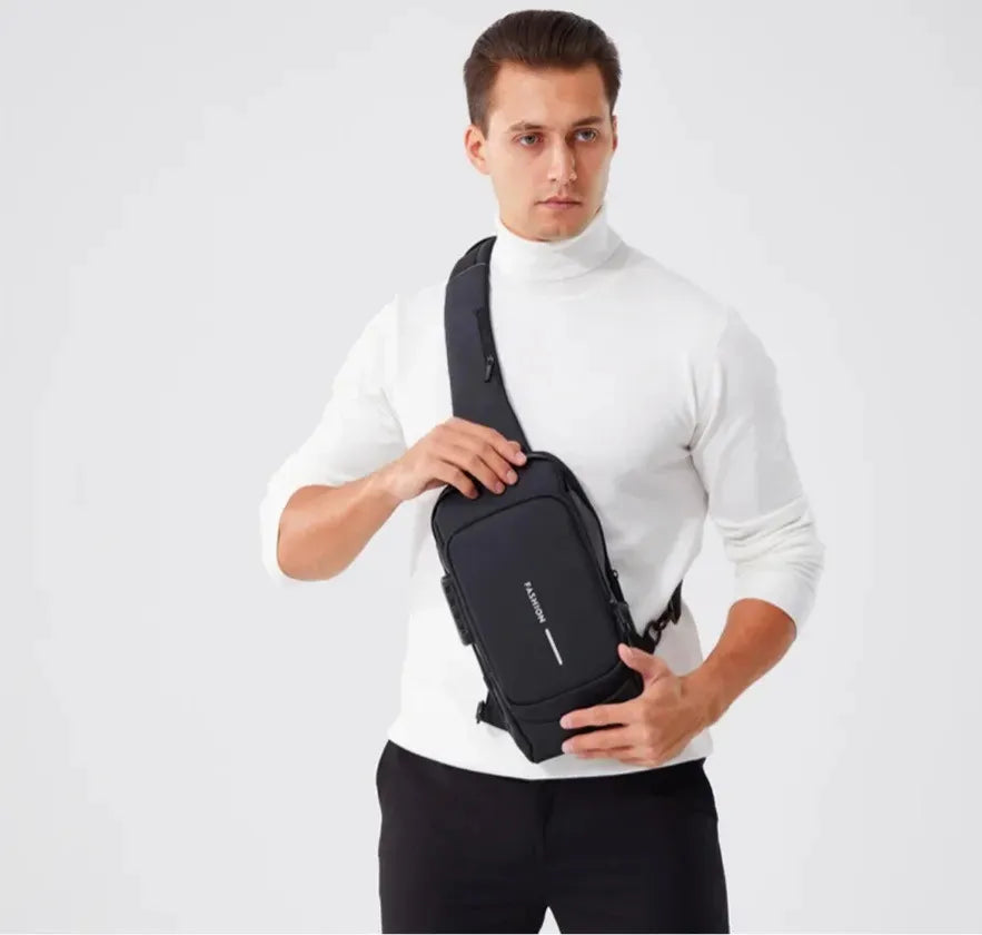 Bolsa De Gimnasio Ierre Magnético Ligera Portátil Color Negro
