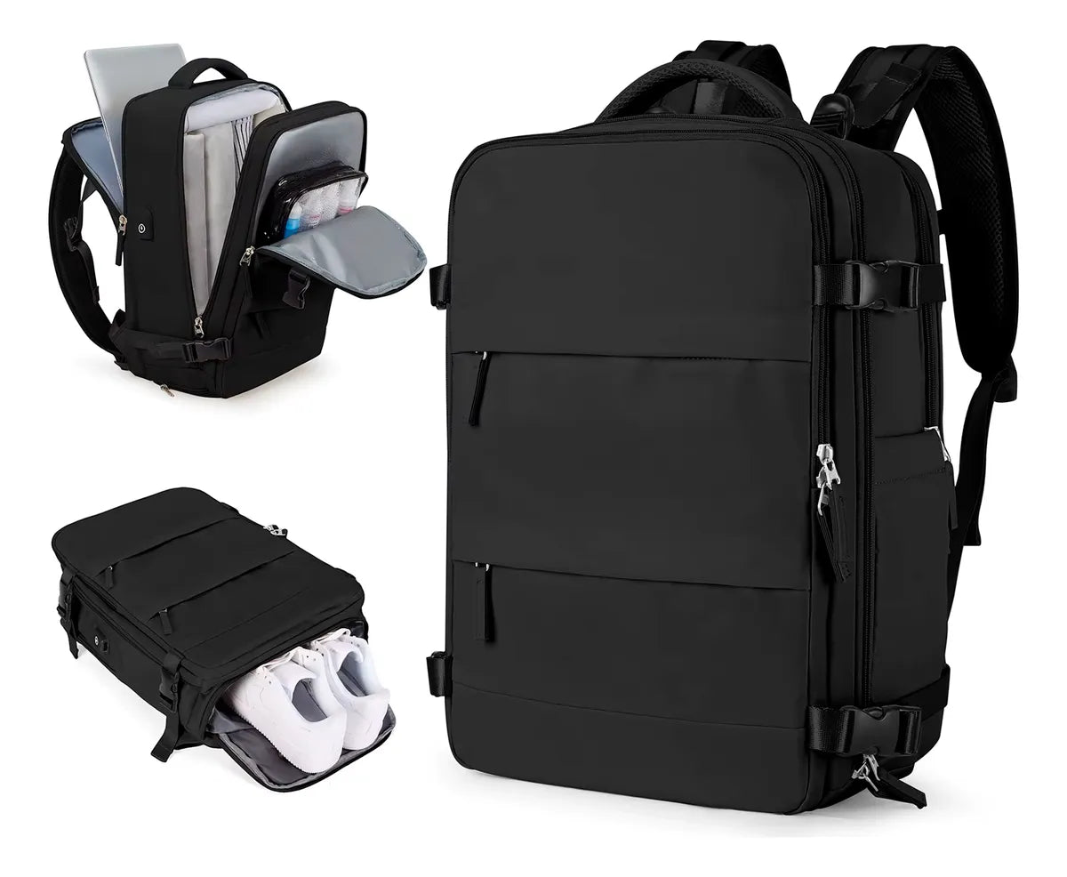 Bolso Morral Maleta Mochila Viajero Viaje Gran Capacidad 35l