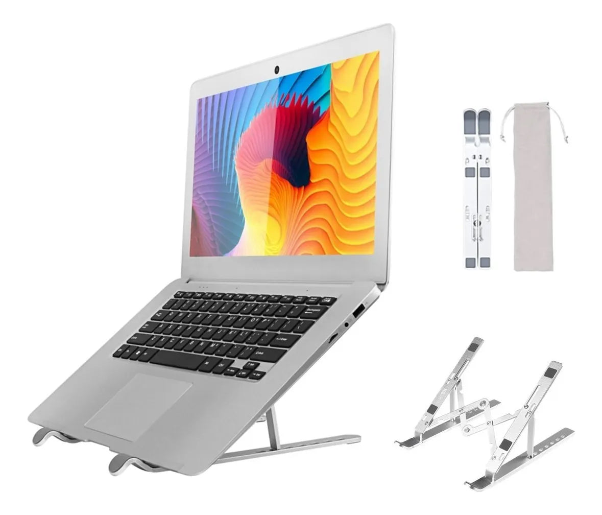 Base Soporte Portatil Aluminio Mac Macbook