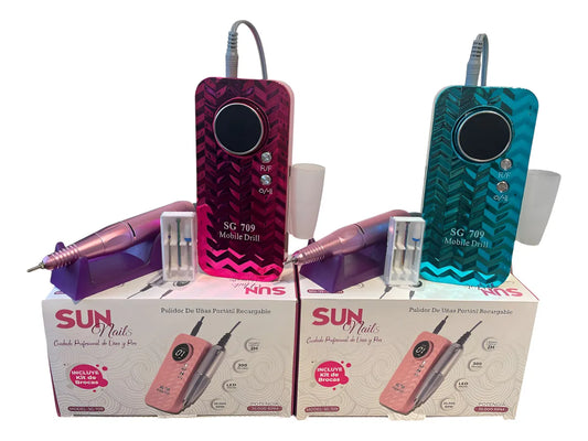 Pulidor De Uñas Sg709 Recargable Inalámbrico