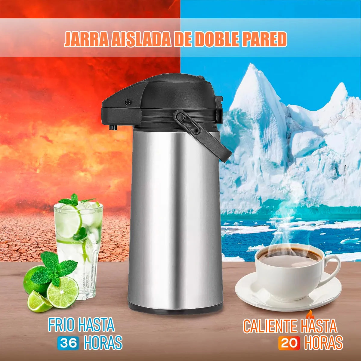 Termo Sifon Termo 1.9 L Termo Para Cafe Termo Agua Caliente