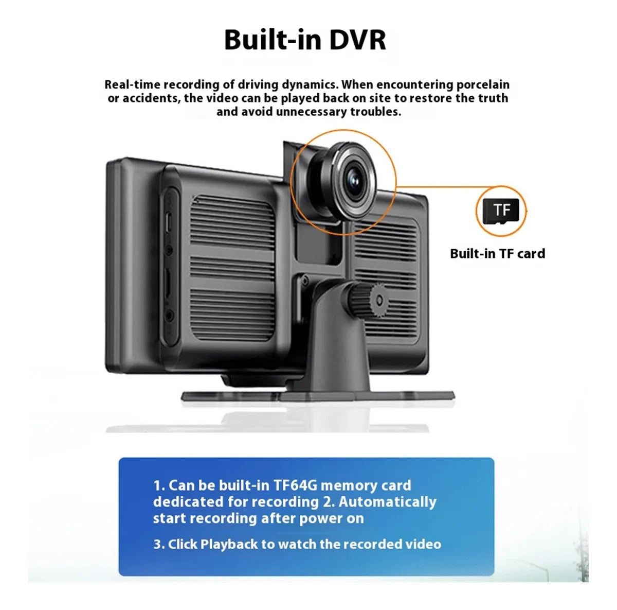 10.26» Carplay Smart Screen Conveniente Navegación Car Audio