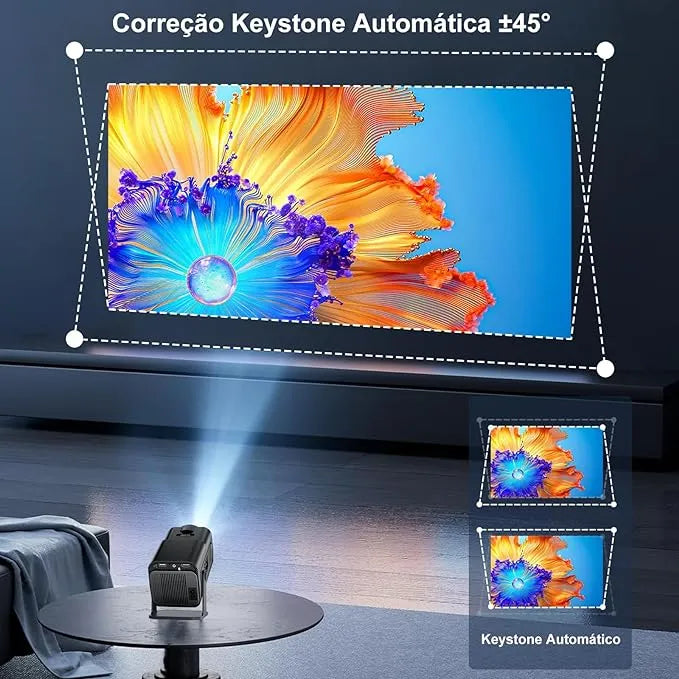 Proyector mini Magcubic HY320 Ultra HD 4K Wifi Android 12000 lúmenes