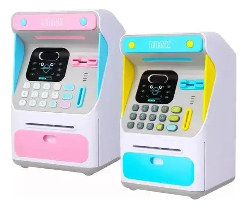 Alcancía Electrónica Para Niños Cajero Automático Monedas Varios