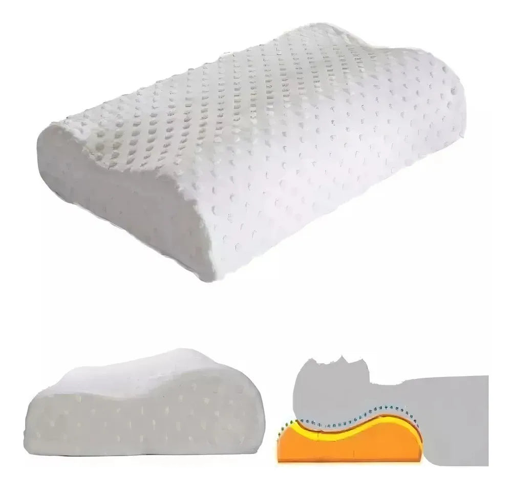 Almohada De Tratamiento Ortopédico Con Forma En B Blanco