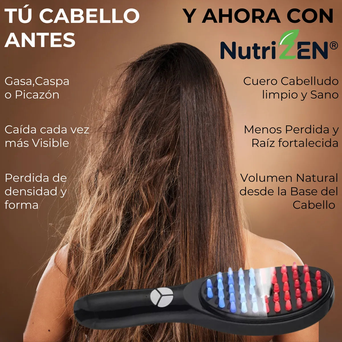 CEPILLO MASAJEADOR CON VAPOR