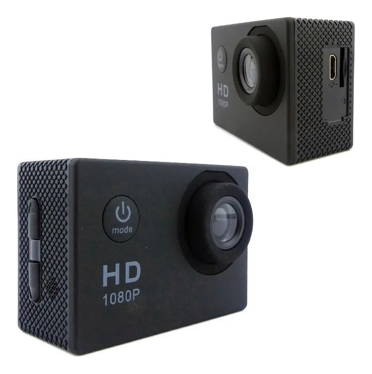 Camara Deportiva Acuática Tipo Go Pro Full Hd 1080