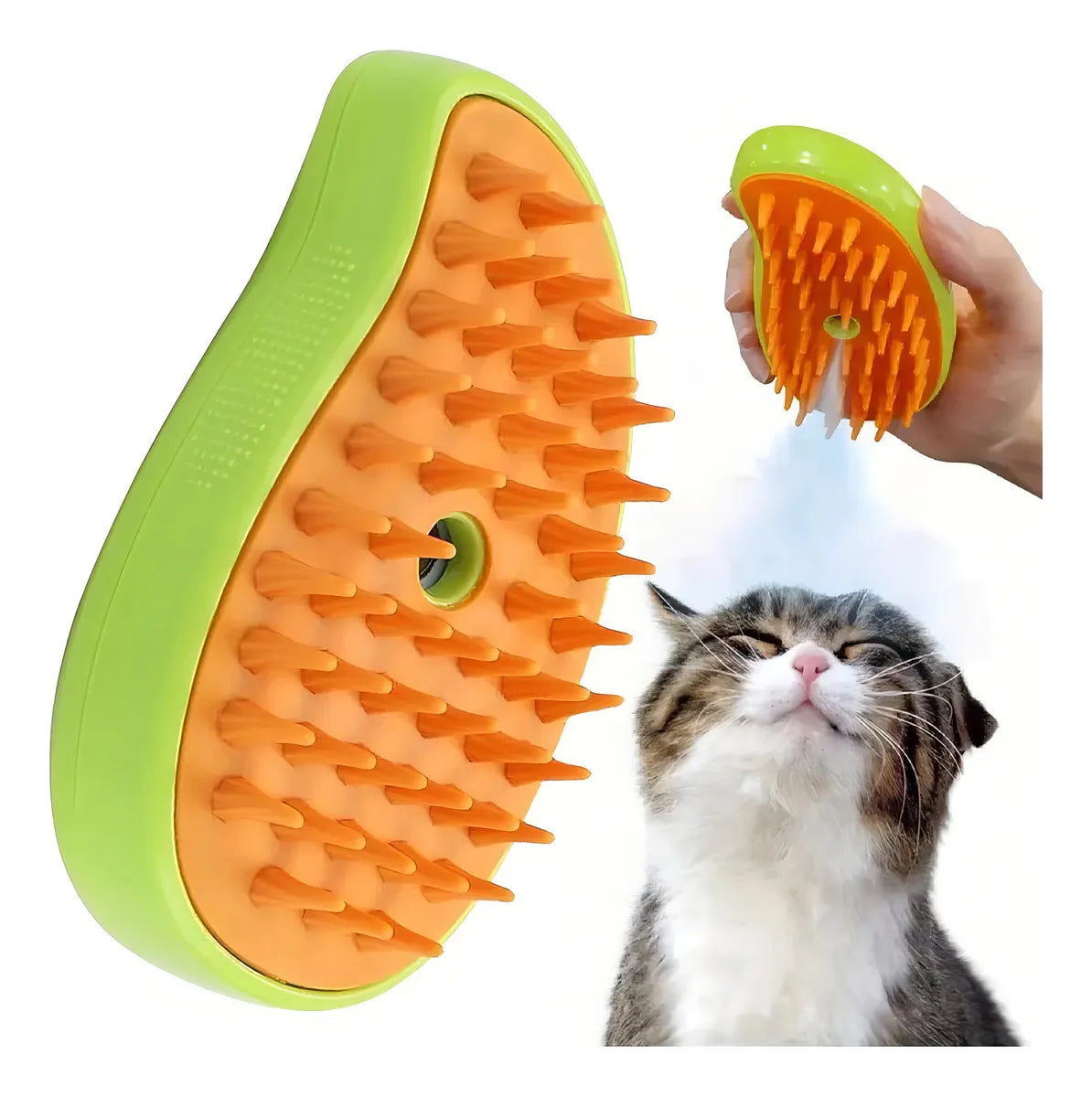 Cepillo Mascota Vapor 3 en 1