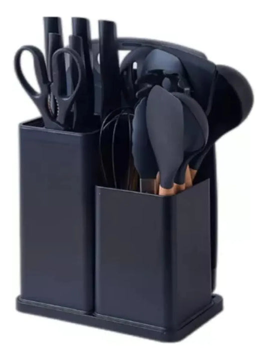 SET CUCHARAS Y CUCHILLOS 19PIEZAS