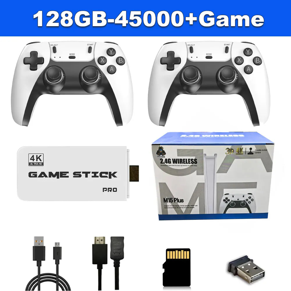 Videoconsola M15 Pro, Consola De Juegos Para Dos Jugadores