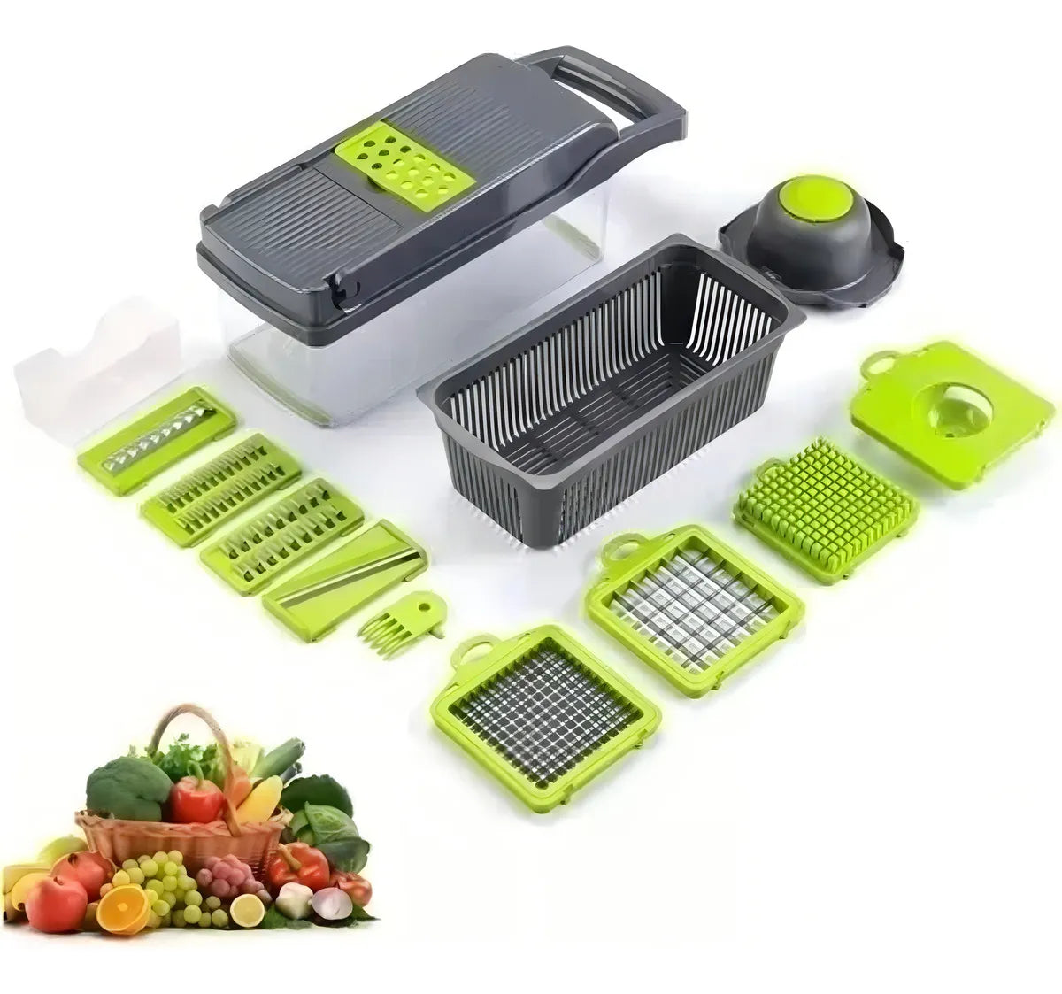 Cortador De Verduras 14 piezas Picador De Vegetales