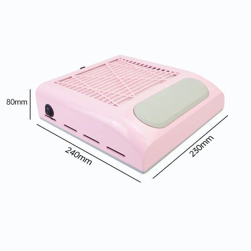 Extractor De Polvo De Uñas Con Ventosa Colector Profesiona