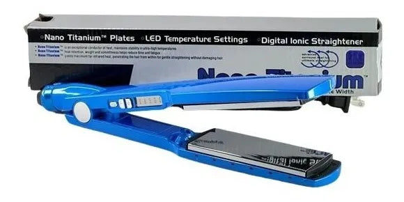 Plancha Nano Titanium En Combo- Plancha + Rizador Y Peine