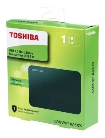 Disco Duro Externo 1 Tb Toshiba 3.0 Negro