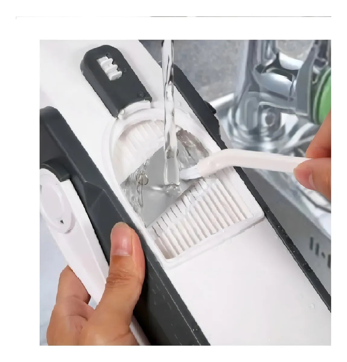 Picador de Verduras SAFE SLICE Slice con Cuchillas Intercambiables Acero Inoxidable