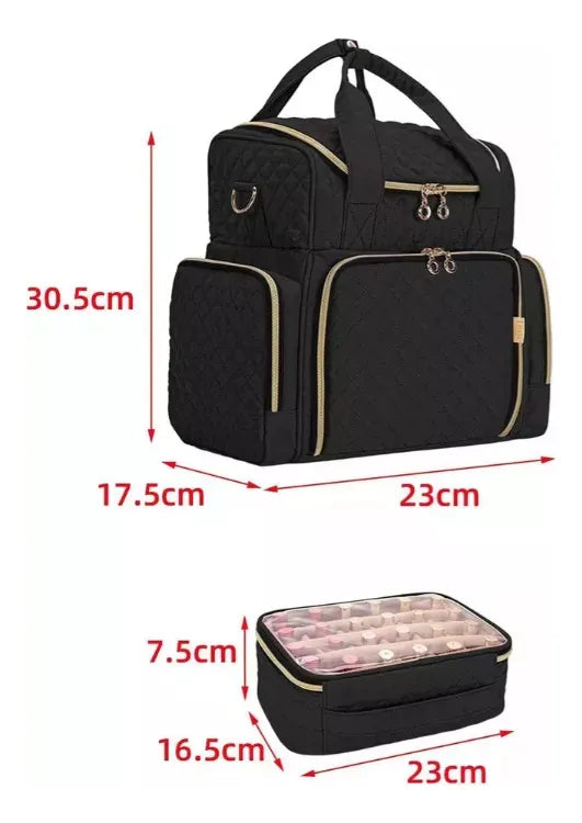 Caja De Almacenamiento De Manicura Profesional For Manicuri