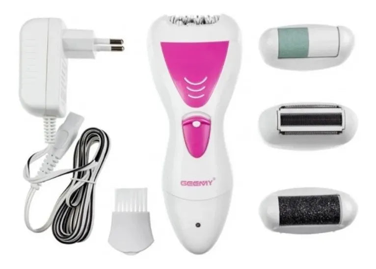 Depiladora Geemy 4 En 1 Gm7006 Color Blanco