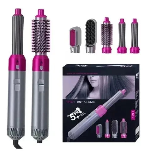 Secador Alisador Rizador 5 en 1 Cerámico 1100W Gris 4.2 Calificación 4.2 de 5. 15 opiniones. (15)