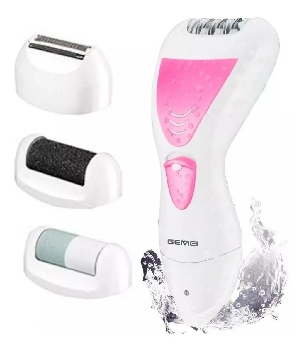 Depiladora Geemy 4 En 1 Gm7006 Color Blanco