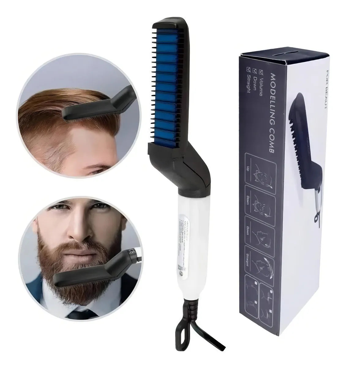 Plancha Alisadora For Beaut Prancha Cerámica Cabello Seco y Húmedo 130°C
