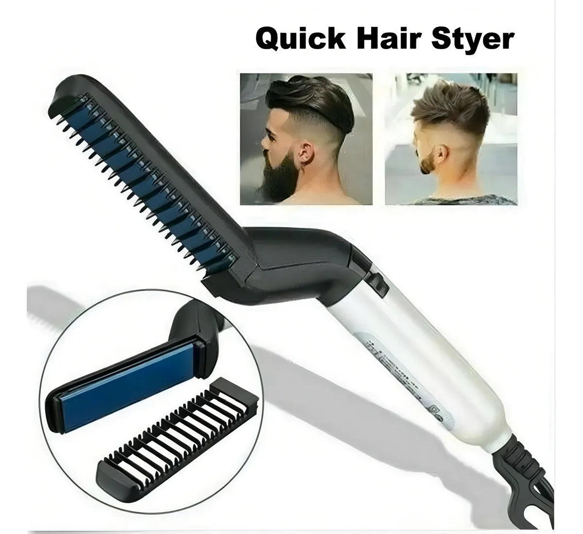 Plancha Alisadora For Beaut Prancha Cerámica Cabello Seco y Húmedo 130°C