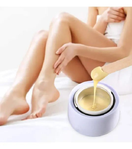 Olla Calentador Cera Depilatoria 500g Con Termostato y Tapa