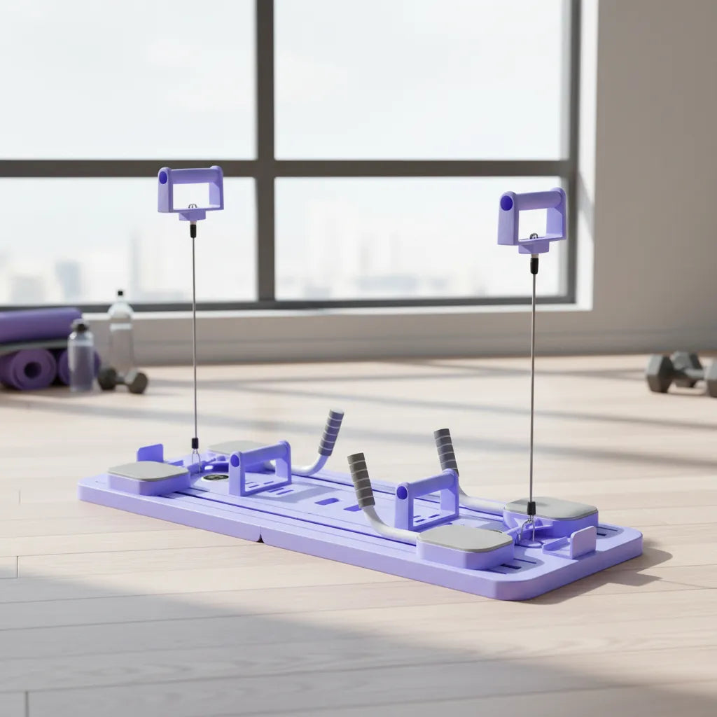 Tabla De Pilates Ejercicios Multifuncional Plegable Portatil