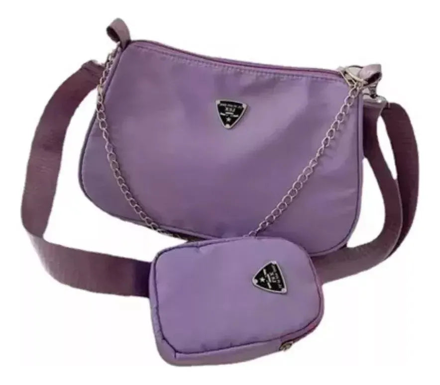 Bolso Manos Libres Porta Celular Con Monedero