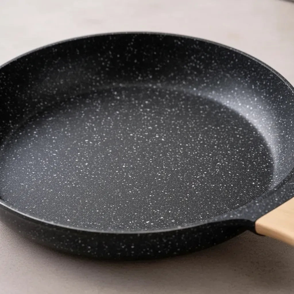 artén Antiadherente Negro 28 Cm Tipo Piedra Tipo Vidrio Negro