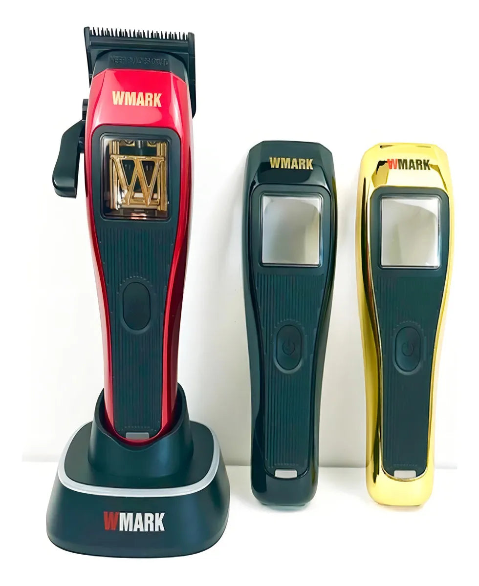Cortadora de Pelo Inalámbrica Wmark Ng X1 con Peines y Pantalla Digital