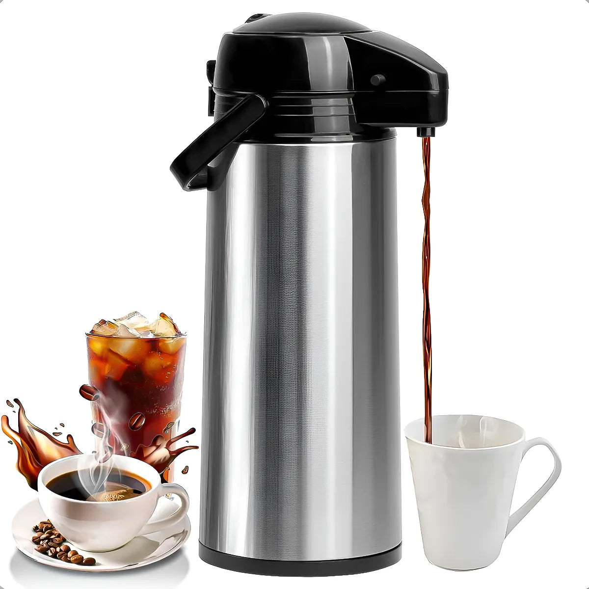 Termo Sifon Termo 1.9 L Termo Para Cafe Termo Agua Caliente