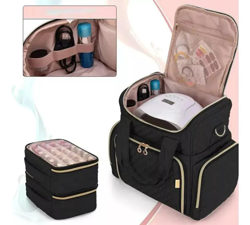 Caja De Almacenamiento De Manicura Profesional For Manicuri