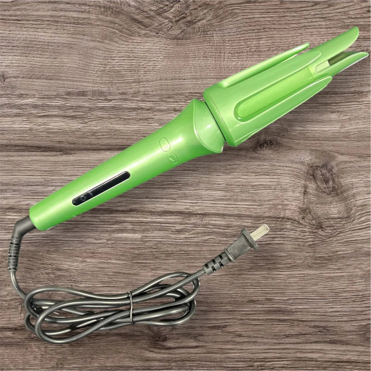 Pinza Rizadora Automático Cerámic De Cabello Aguacate