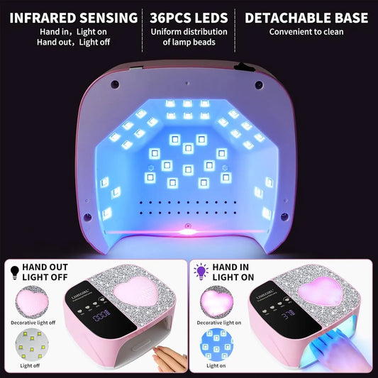 LAMPARA DE UÑAS S30X RECARGABLE