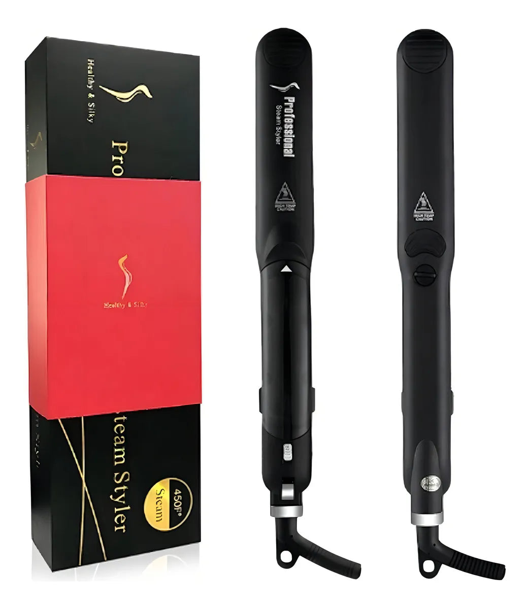 Plancha de cabello Healthy & Silky KR-088A negra