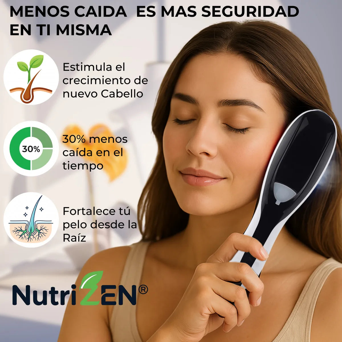 CEPILLO MASAJEADOR CON VAPOR