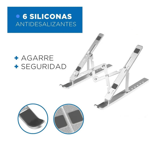 Base Soporte Portatil Aluminio Mac Macbook
