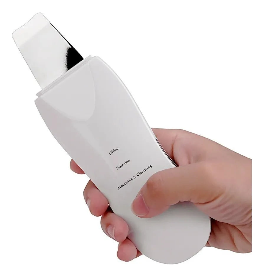 Paleta Ultrasonica Facial Espatula Limpiadora Exfoliante 010 Recargable Peeling Lifting Depurador Skin