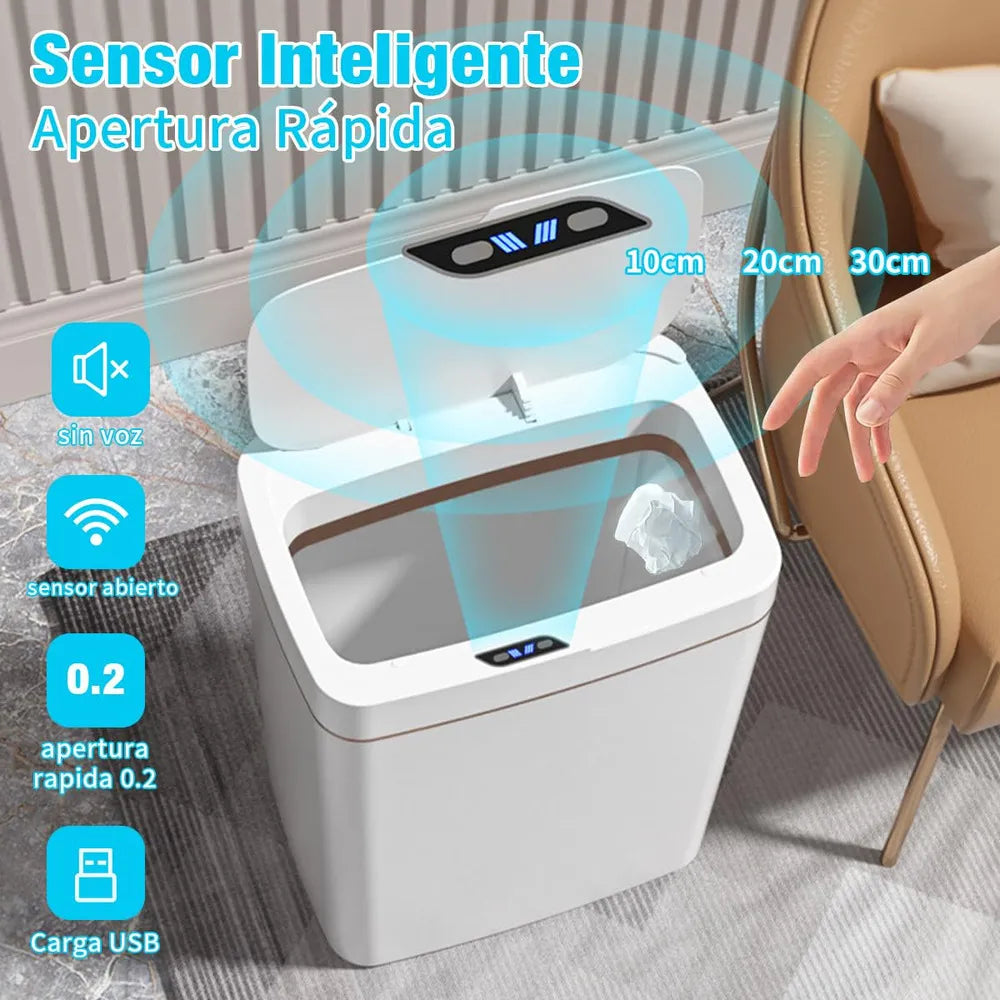 CANECA BASURA CON SENSOR