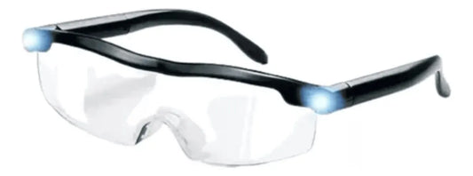 Lupa Tipo Gafas De Trabajo Con Luz Led