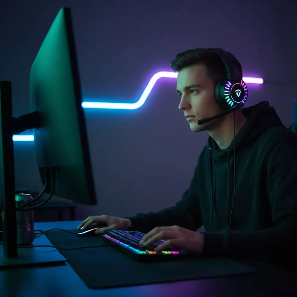 Audífonos Gamer G505 Rgb Con Micrófono