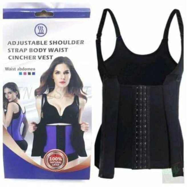 Chaleco Moldeador Mujer Alta Compresión Control Abdomen Espalda