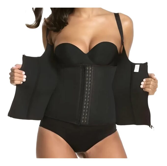 Chaleco Moldeador Mujer Alta Compresión Control Abdomen Espalda